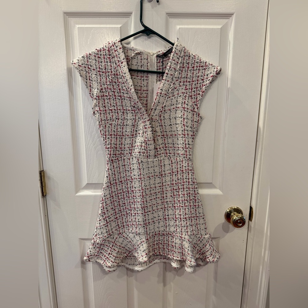 NWT ZARA NEW Women's Textured Weave Dress - Limited Edition - Size Small